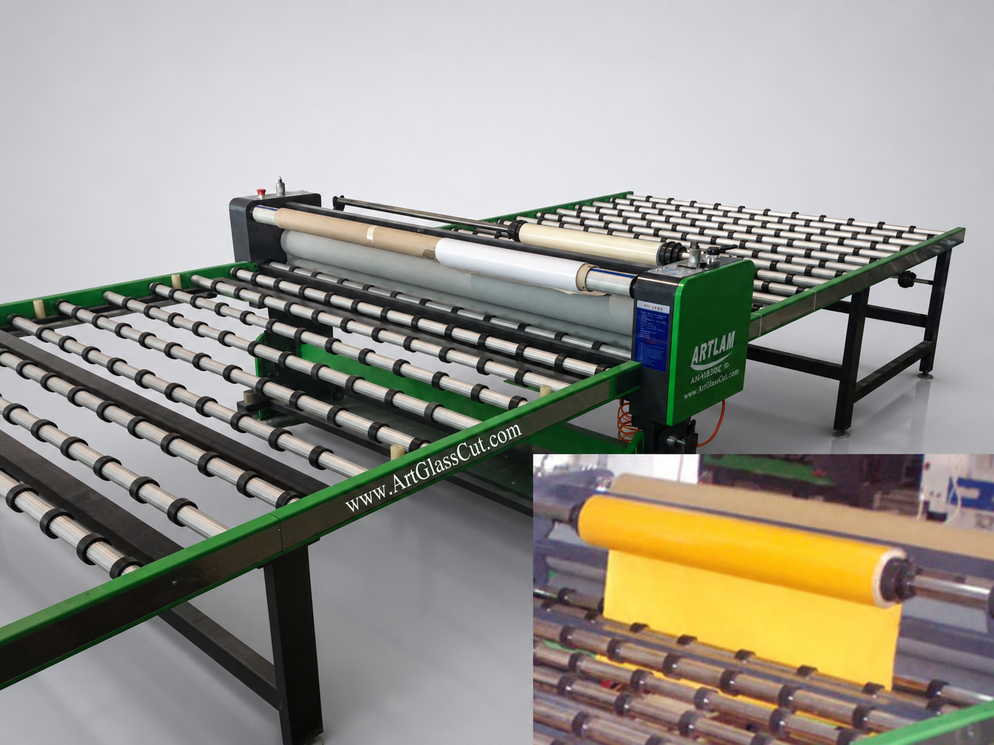 Flatbed Glass Film Laminating Machine