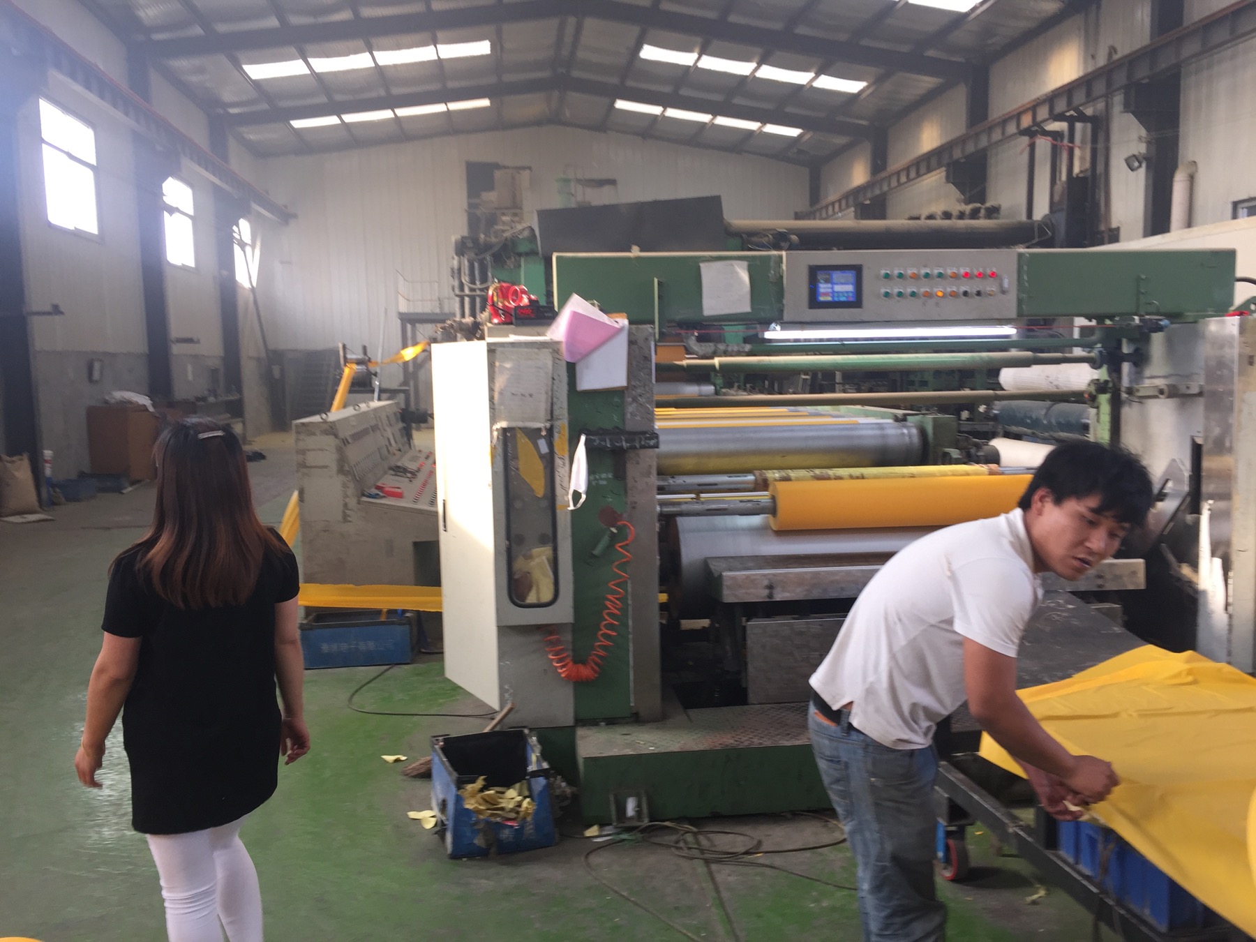 Rolls of PVC sandblast resist masking film in multiple widths